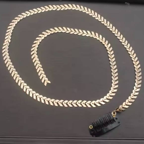 Braided Chain Tassels for hair Hair clip Chain Hairpin